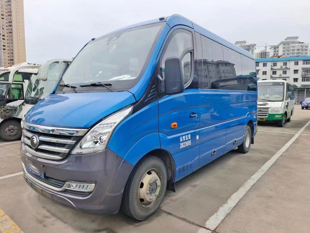 Gebruikte 9 Seater Minibus 2020 Jaardiesel Yutong CL6 Gebruikt Mini Coach With Luxury Seat