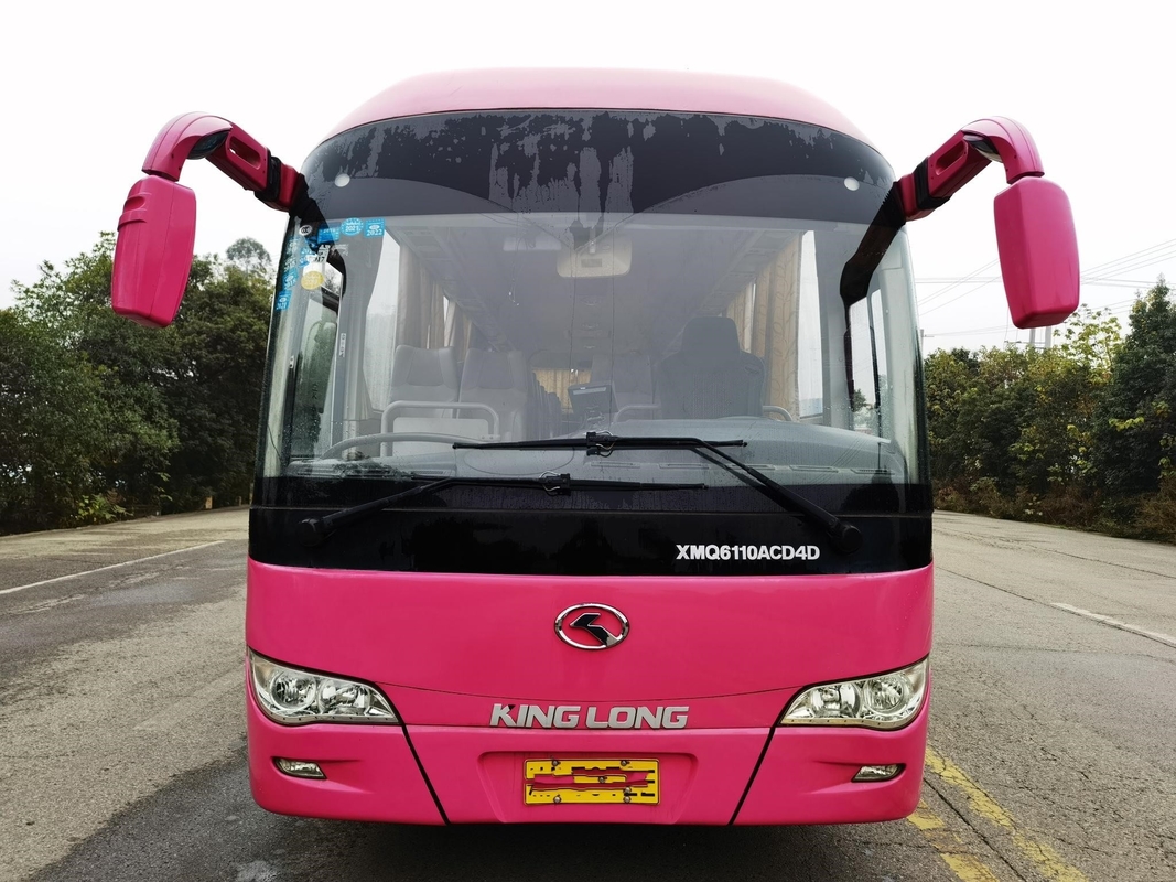 Bussecond hand kinglong Gebruikte Bus XMQ6110ACD4D 56 Zetels 2+3 Deur van de Lay-out de Middenpassagier