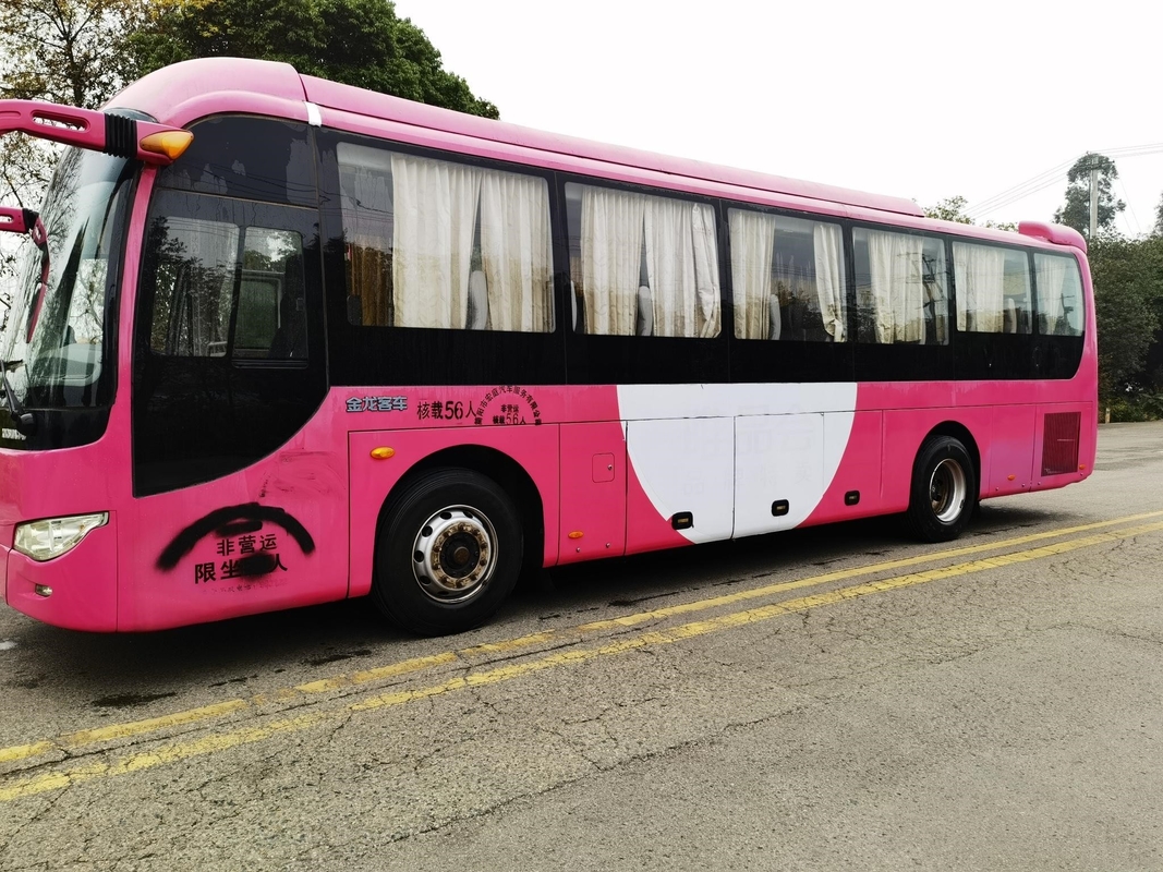 Bussecond hand kinglong Gebruikte Bus XMQ6110ACD4D 56 Zetels 2+3 Deur van de Lay-out de Middenpassagier