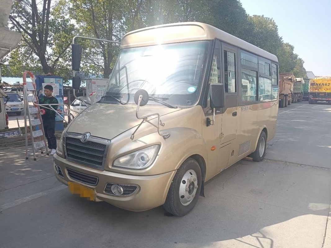De gebruikte Kleine Bus Front Engine 14seats gebruikte Dongfeng-Buseq6550 EURO V Airconditioner