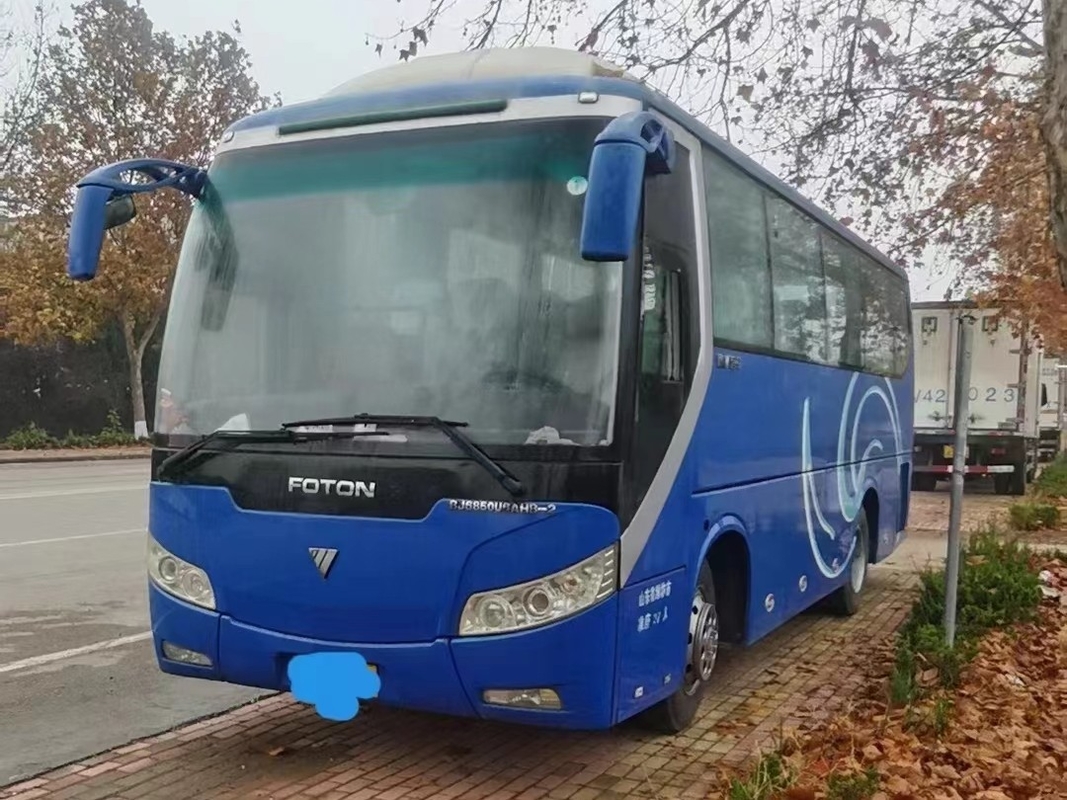 37 Zetels gebruikten Bus en de Busbj6850 Linkeraandrijving van Busyuchai engine used Foton