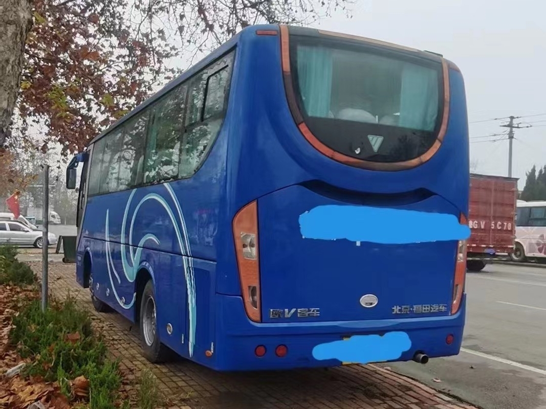 37 Zetels gebruikten Bus en de Busbj6850 Linkeraandrijving van Busyuchai engine used Foton