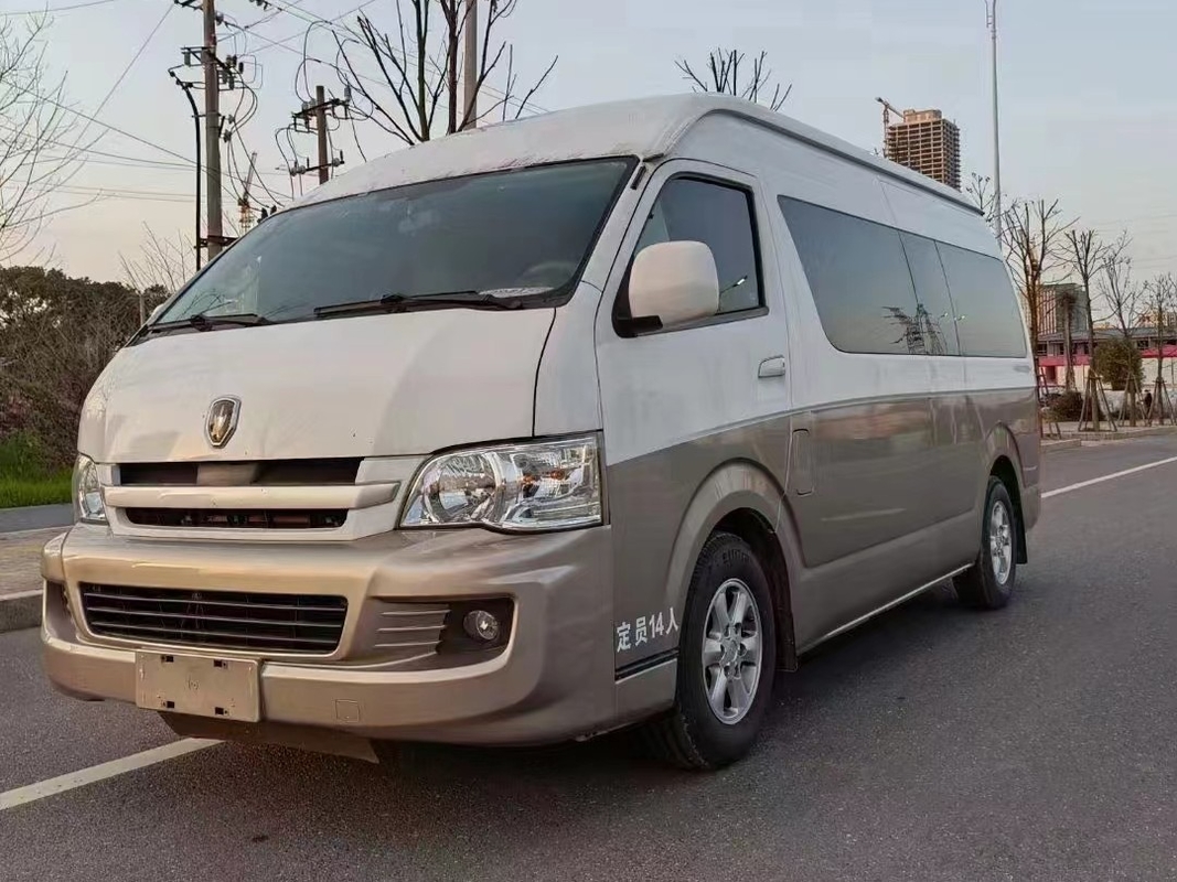 2de Hand Mini Bus 14 de Gouden Kop SY6548 Mini Van van Zetelsfront engine use gasoline used