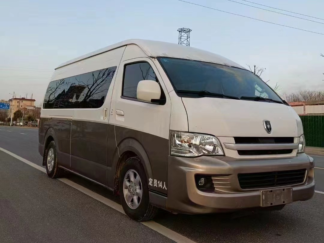 2de Hand Mini Bus 14 de Gouden Kop SY6548 Mini Van van Zetelsfront engine use gasoline used