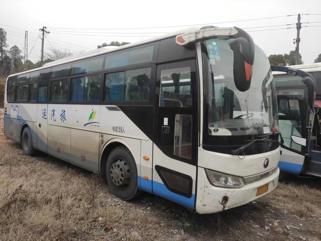 De Buszk6115 Glijdend Venster 59 van tweede Hand verdubbelt Gebruikt Yutong Zetels Deuren 2+3 Lay-out