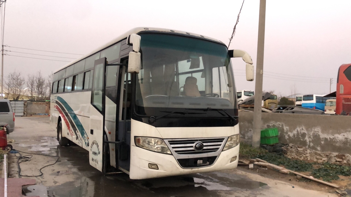 De Bus Front Engine 53 van de tweede Handtoerist Zetels Gebruikt Yutong-Buszk6112d Glijdend Venster