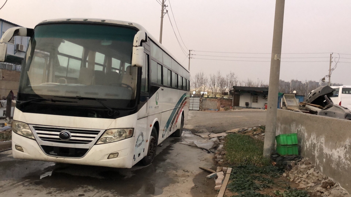 De Bus Front Engine 53 van de tweede Handtoerist Zetels Gebruikt Yutong-Buszk6112d Glijdend Venster