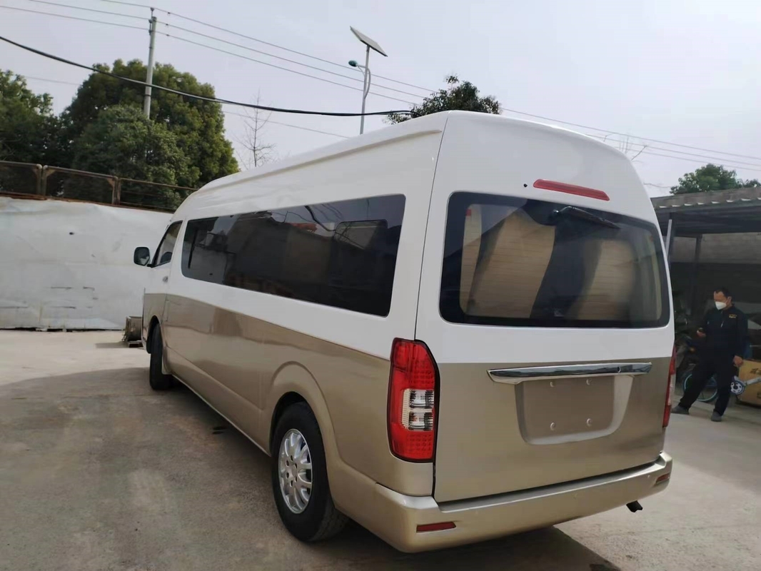 Goedkope Tweede Handminibus 18 Zetels Gebruikte TV van de Busfront engine vehicle van Kinglong Hiace