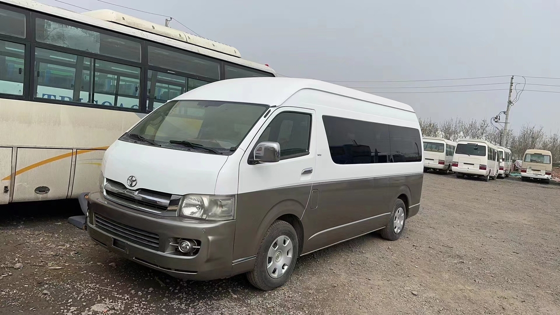 Japanse Gebruikte Bussen Toyota Hiace 15 de Minibusolie Front Engine Charger Plug van de Zetels Tweede Luxe