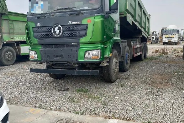 De gebruikte Commerciële Vrachtwagen van de de Tweede Handshacman D'LONG X3000 Stortplaats van de Vrachtwagens8×4 430hp Weichai Motor