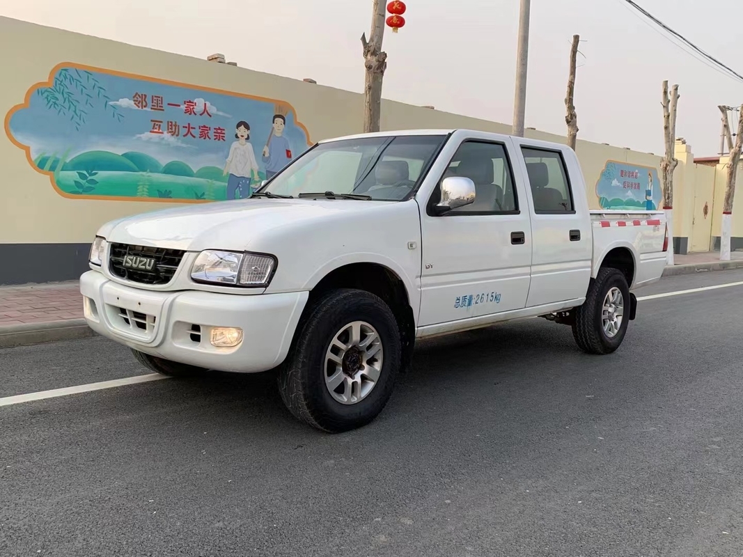 Van de Bestuurdersmode diesel engine van tweede Handisuzu trucks 4×4 EURO III Emissie 5 Zetels Isuzu Pickup