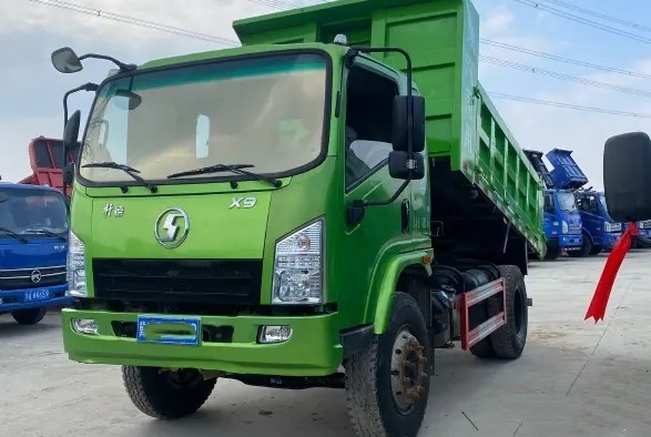 Van de de Vrachtwagen150hp 4×2 de Groene Kleur SHACMAN SX3310 van de mijnbouwstortplaats Snelle Versnellingsbak Geschatte Lading 15.37t