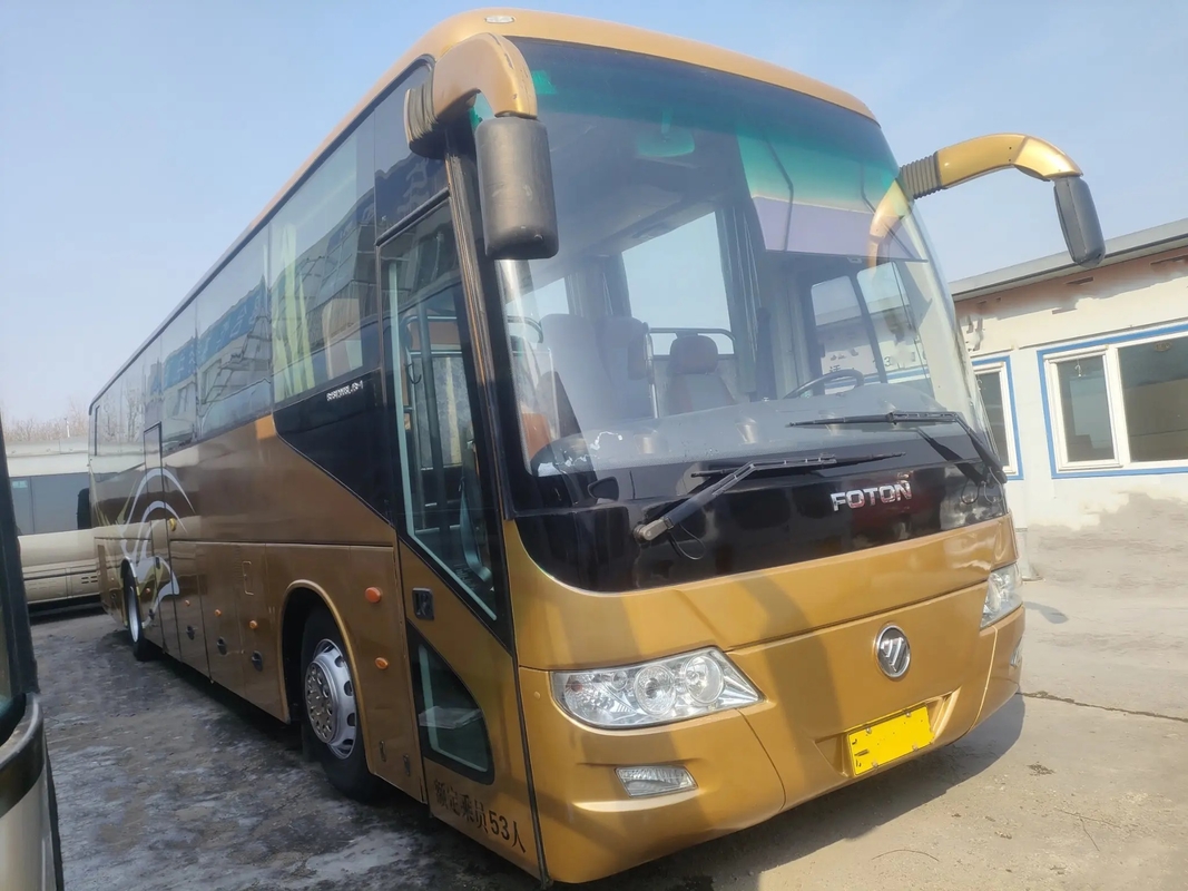 Gebruikte Middendeur 53 van de Luxebus van het de Busbj6120 de Verzegelende Venster van Foton van de Zetels Tweede Hand Motor van Weichai