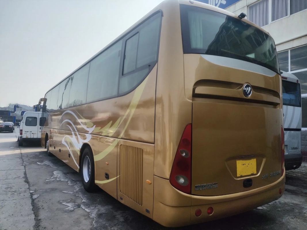 Gebruikte Middendeur 53 van de Luxebus van het de Busbj6120 de Verzegelende Venster van Foton van de Zetels Tweede Hand Motor van Weichai