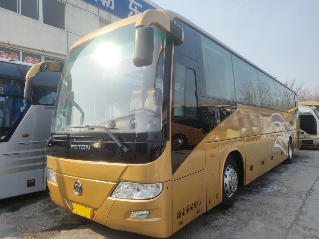 Gebruikte Middendeur 53 van de Luxebus van het de Busbj6120 de Verzegelende Venster van Foton van de Zetels Tweede Hand Motor van Weichai