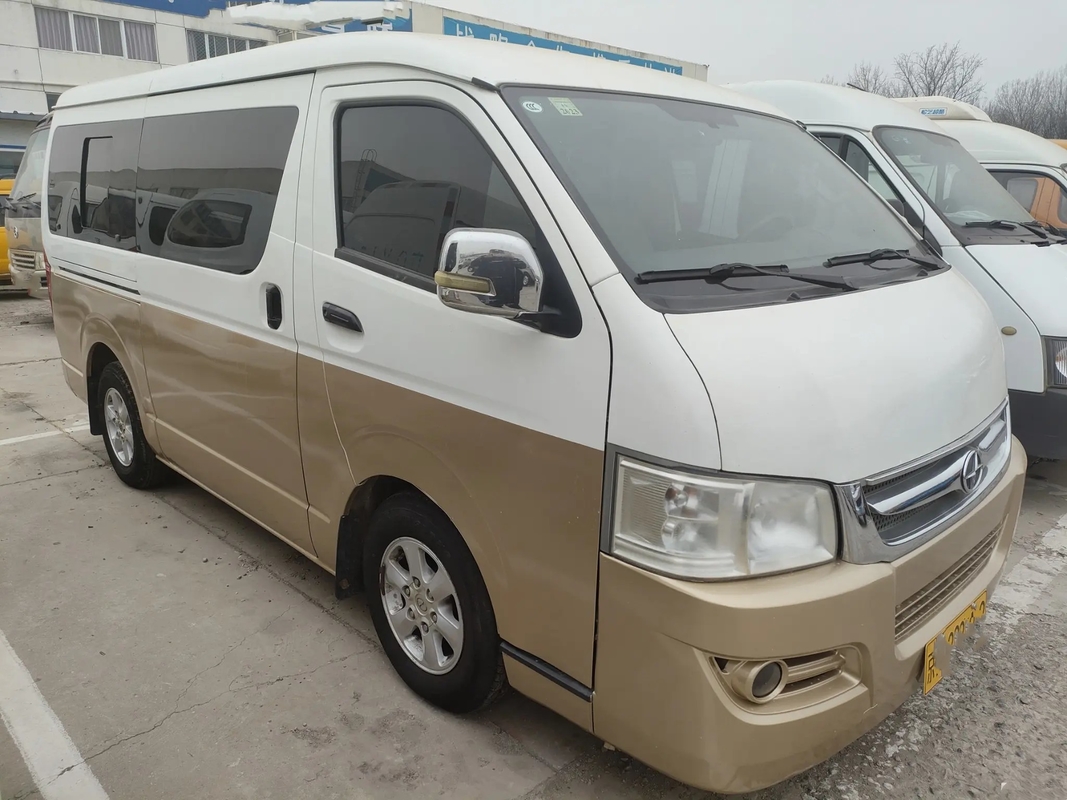 Gebruikte 12 Seater de Tweede Handbus HKL6602 Front Engine 12 Zetels LHD van Minibusjiulong Dama