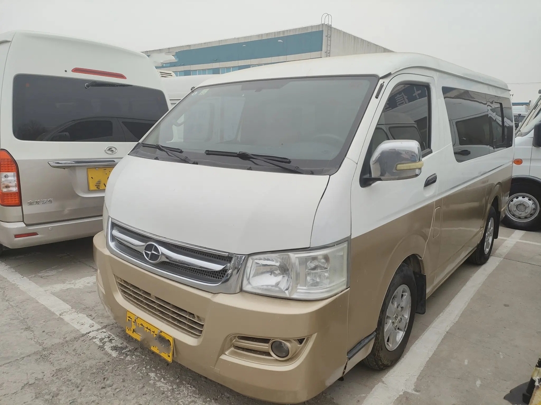 Gebruikte 12 Seater de Tweede Handbus HKL6602 Front Engine 12 Zetels LHD van Minibusjiulong Dama
