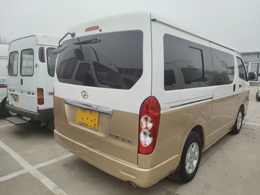 Gebruikte 12 Seater de Tweede Handbus HKL6602 Front Engine 12 Zetels LHD van Minibusjiulong Dama