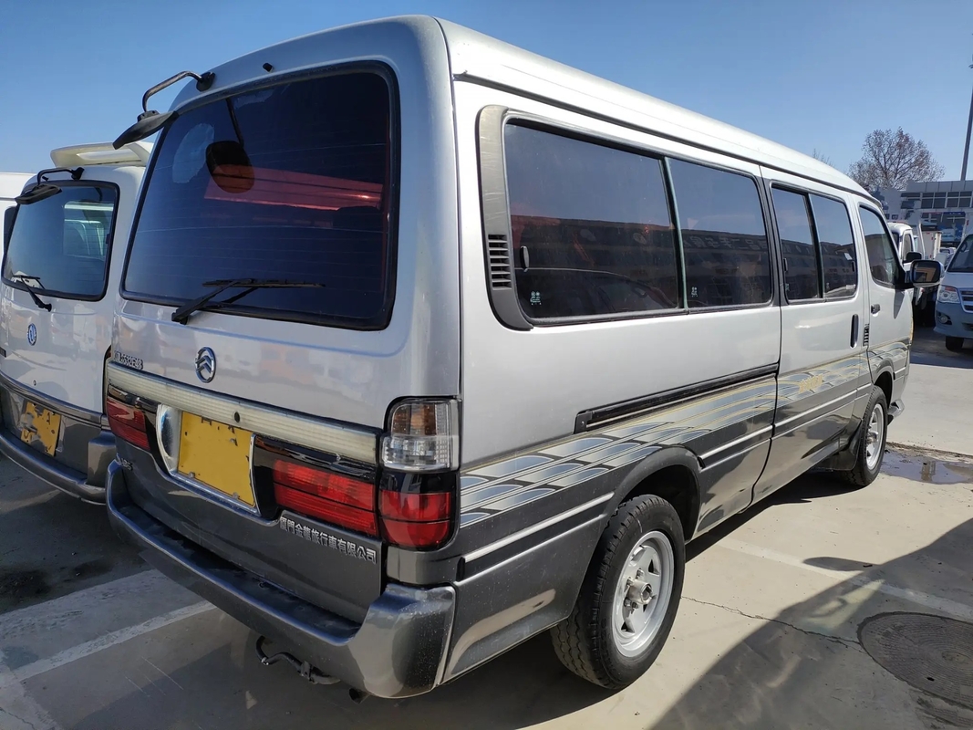 Gebruikt de Airconditioner Glijdend Venster 14 Zetelsdieselmotor Gouden Dragon Hiace XML6532 van de 14 Passagiersbus