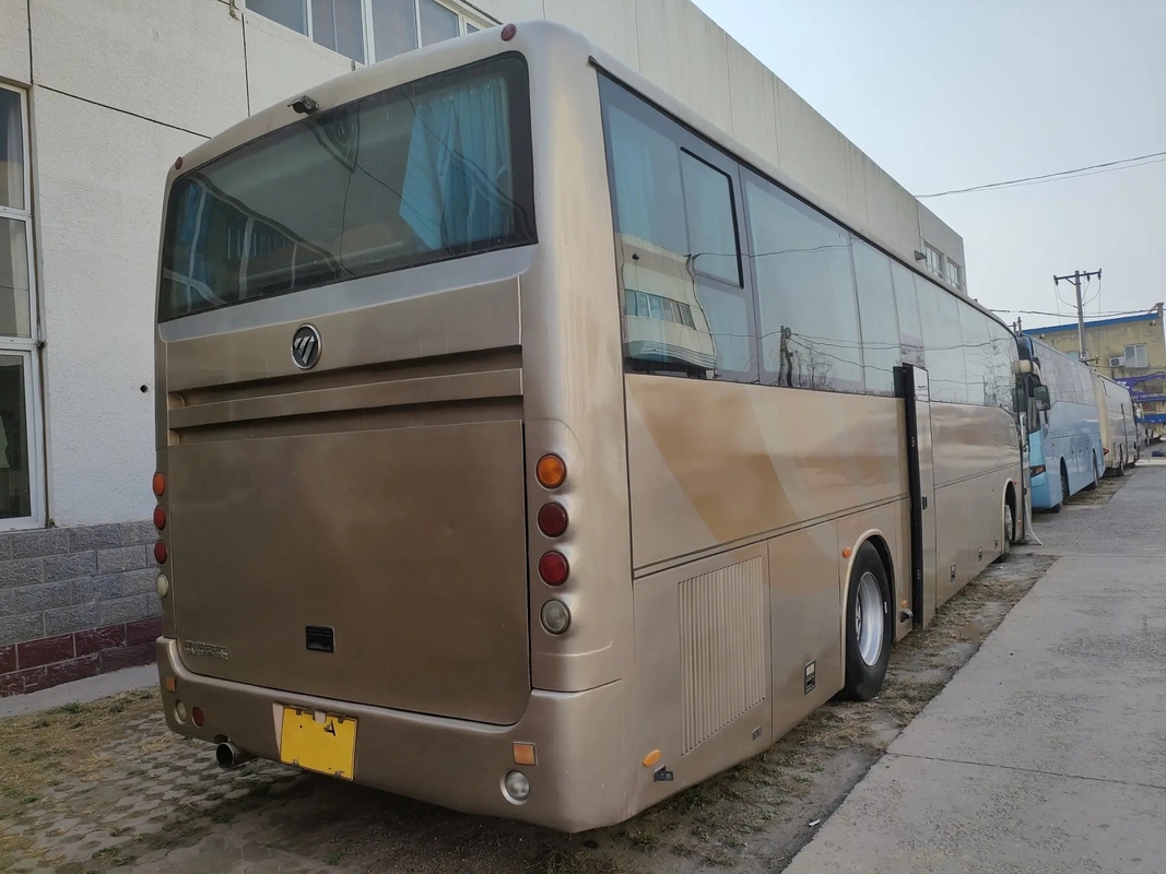 Gebruikte Commerciële Bus Dubbele Deuren 53 de Motor330hp Tweede Hand Foton BJ6120 van Zetelsyuchai