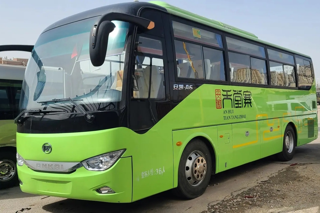 Gebruikt Bus en Busvenster 36 Bus HFF6909 van Yuchai Engine Sliding van Ankai van de Zetels de Middendeur