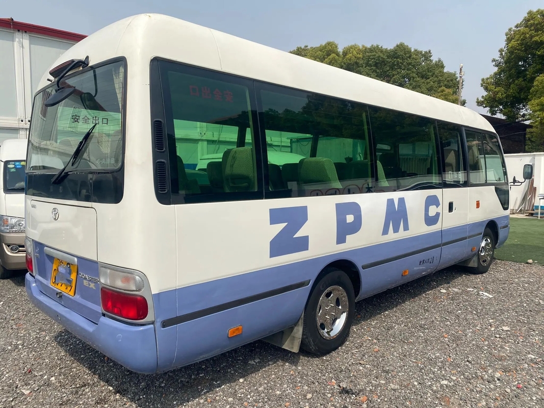 Externe Slingerende Deur 20 Zetels Gebruikte de Motoreuro II van Toyota Van Second Hand SCT6702TR van de Onderlegger voor glazenolie