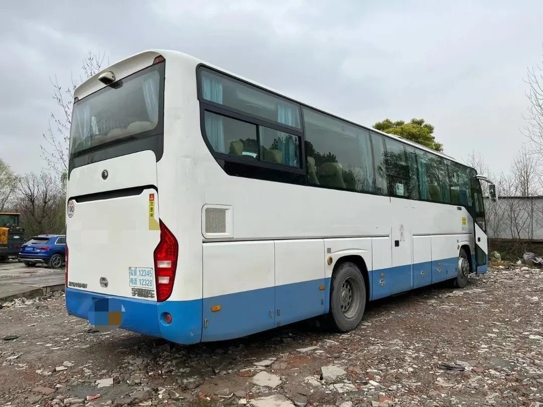 De de Motor270hp 51 Zetels van Weichai van de tweede Handbus gebruikten Yutong-Bus ZK6119 het Verzegelen het Gewicht van de Venster11500kg Rand