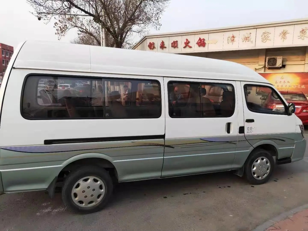 Gebruikt Mini Coach High Roof 14 van de de Airconditioner 2de Hand van het Zetelsjinbei de Grote Hiace Glijdende Venster Minibus SY6548
