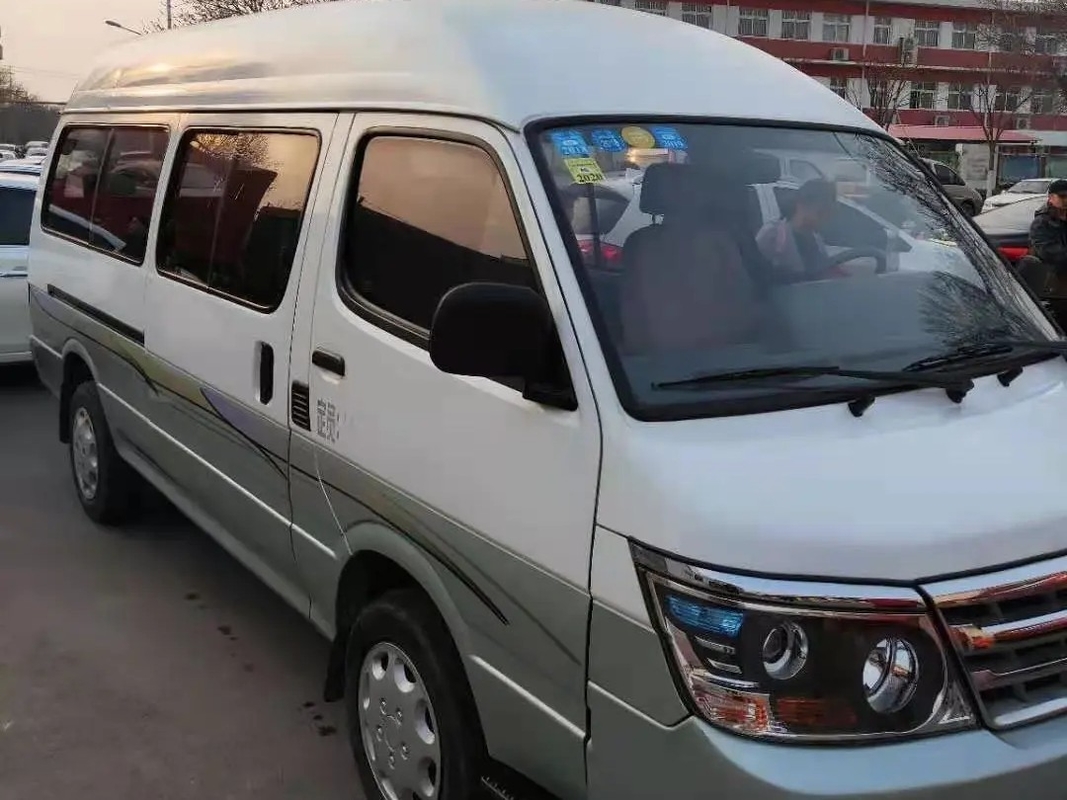 Gebruikt Mini Coach High Roof 14 van de de Airconditioner 2de Hand van het Zetelsjinbei de Grote Hiace Glijdende Venster Minibus SY6548