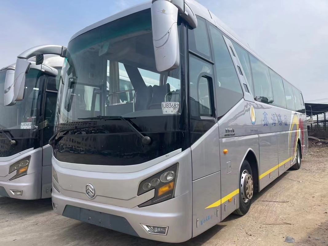 Bus 48 van de tweede Handtoerist het Compartimenten Dubbele Deuren van de Zetels Grote Bagage 12 Meters gebruikte Gouden Draak XML6126
