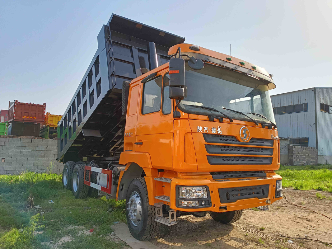 2de Vlakke het Dakcabine 8,7 van de Handvrachtwagen meet de Snelle Vrachtwagen van de Versnellingsbak380hp 6×4 Gebruikte SHACMAN D'LONG F3000 Stortplaats