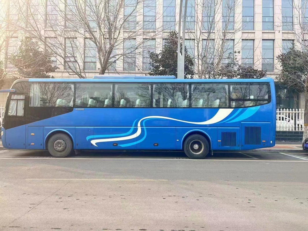 Van de Busweichai van de tweede Handreis Motor 55 Zetels verdubbelt Deuren die Venster verzegelen 11,5 Meters Jonge Tong ZK6127 gebruikten