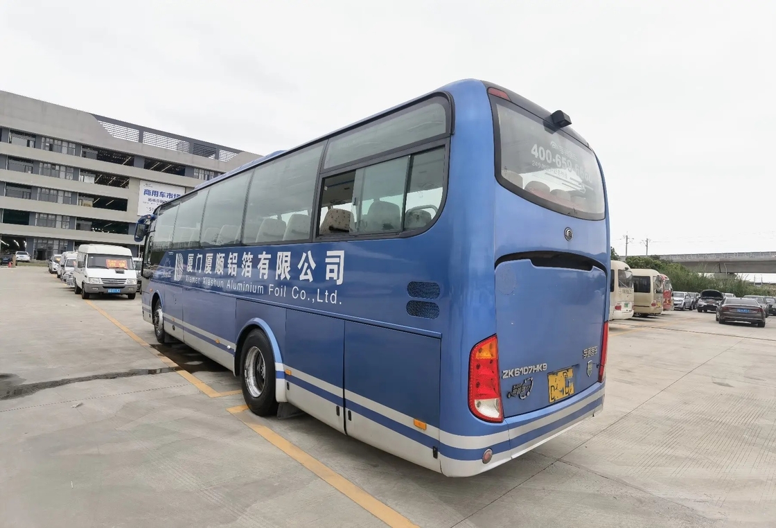 Gebruikte Pendelbus 45 Compartiment van de Zetels Groot Bagage 10,5 meet Yuchai-van de Handyutong van de Motor de Middendeur 2de Bus ZK6107