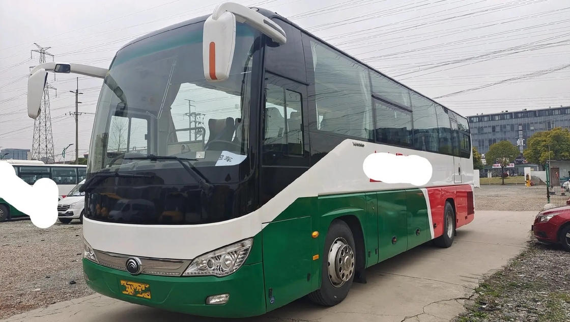 2de Handbus 46 de Motor van Zetelswechai 10 Meters Airconditioner Enige Deur Gebruikte Yutong ZK6109
