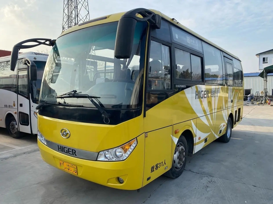 Gebruikte Motor 4 van Yuchai van de Stadsbus Cilinders 31 Zetels die Venster het Externe Slingeren Deur Gebruikte KLQ6755 glijden