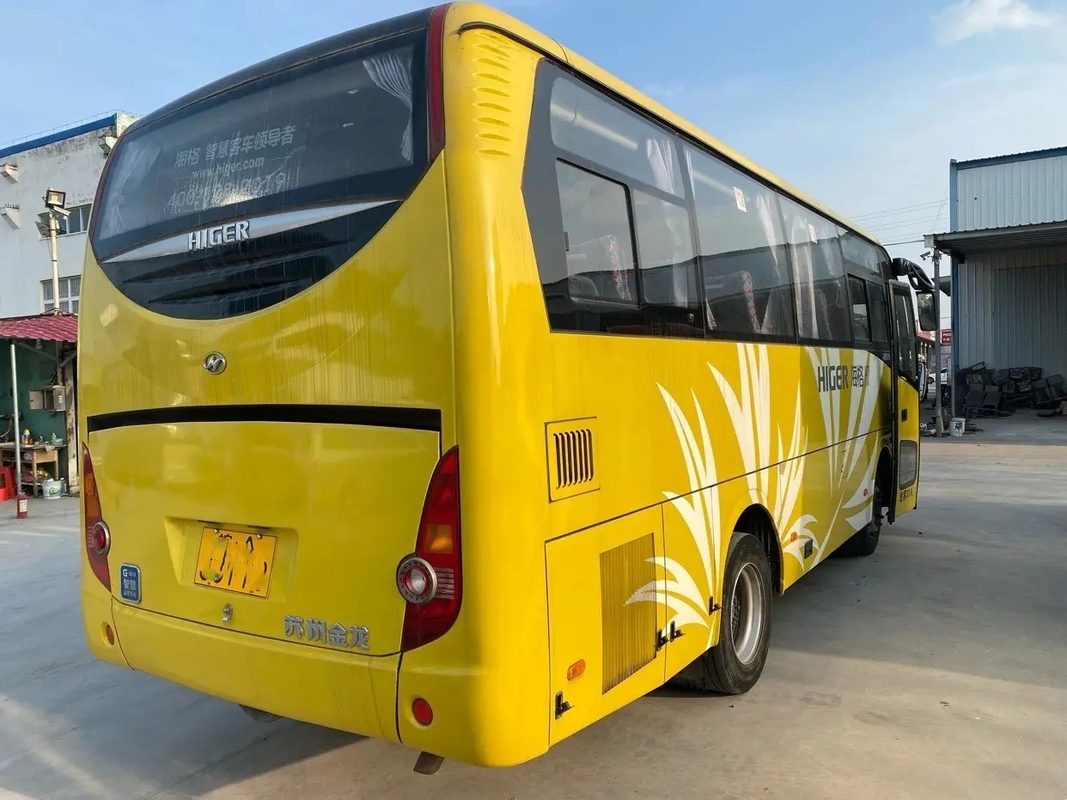 Gebruikte Motor 4 van Yuchai van de Stadsbus Cilinders 31 Zetels die Venster het Externe Slingeren Deur Gebruikte KLQ6755 glijden