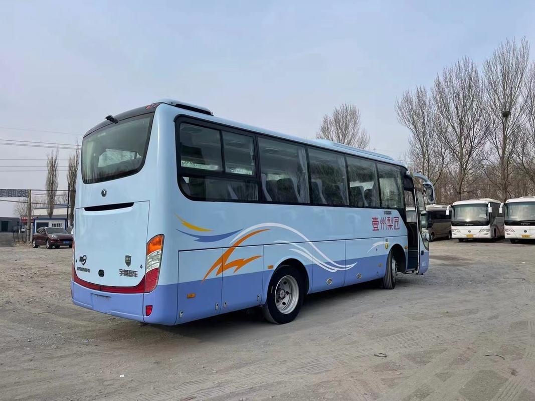 Gebruikte Linkeraandrijving 35 van de Doorgangsbus Enige Deur van Tong Bus ZK6808 van de Zetels de 2de Hand Jonge 8 Meters