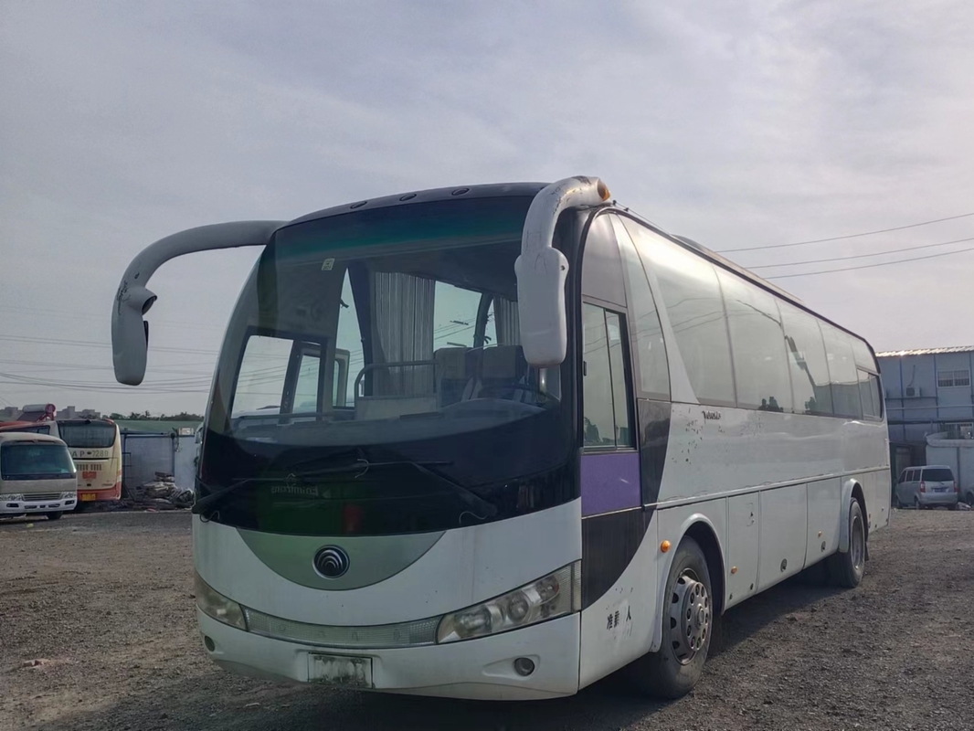 2de Handbus 47 Zetels die Motor van Yuchai van de VensterAirconditioner de EURO III 10,5 verzegelen Meters van Jonge Tong ZK6100