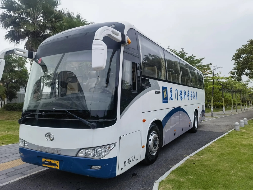2de het Jaar Dubbele Deuren 47 Motor 6 Cilinders LHD/RHD Gebruikte Kinglong XMQ6117 van de Handbus 2016 van Zetelsyuchai