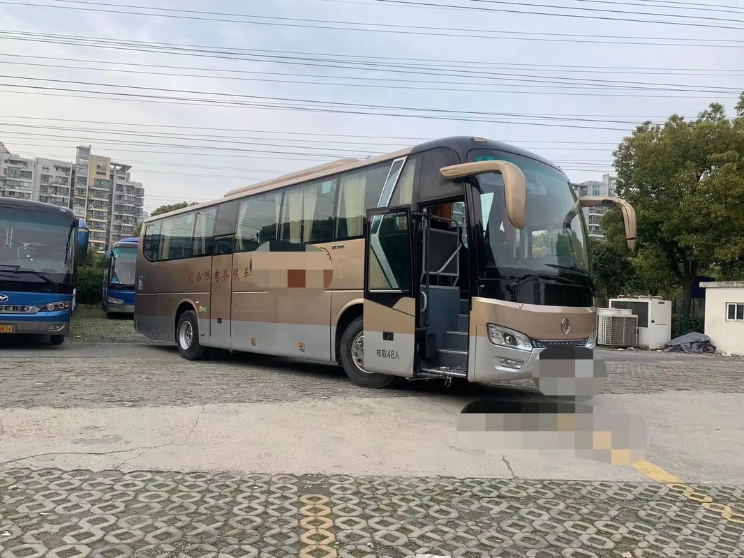 De gebruikte Nieuwe van de de Aandrijvings Gouden Draak XML6112 Weichai van de 48 Zetels 2de Hand van BusBus 90% Motor 100km/H
