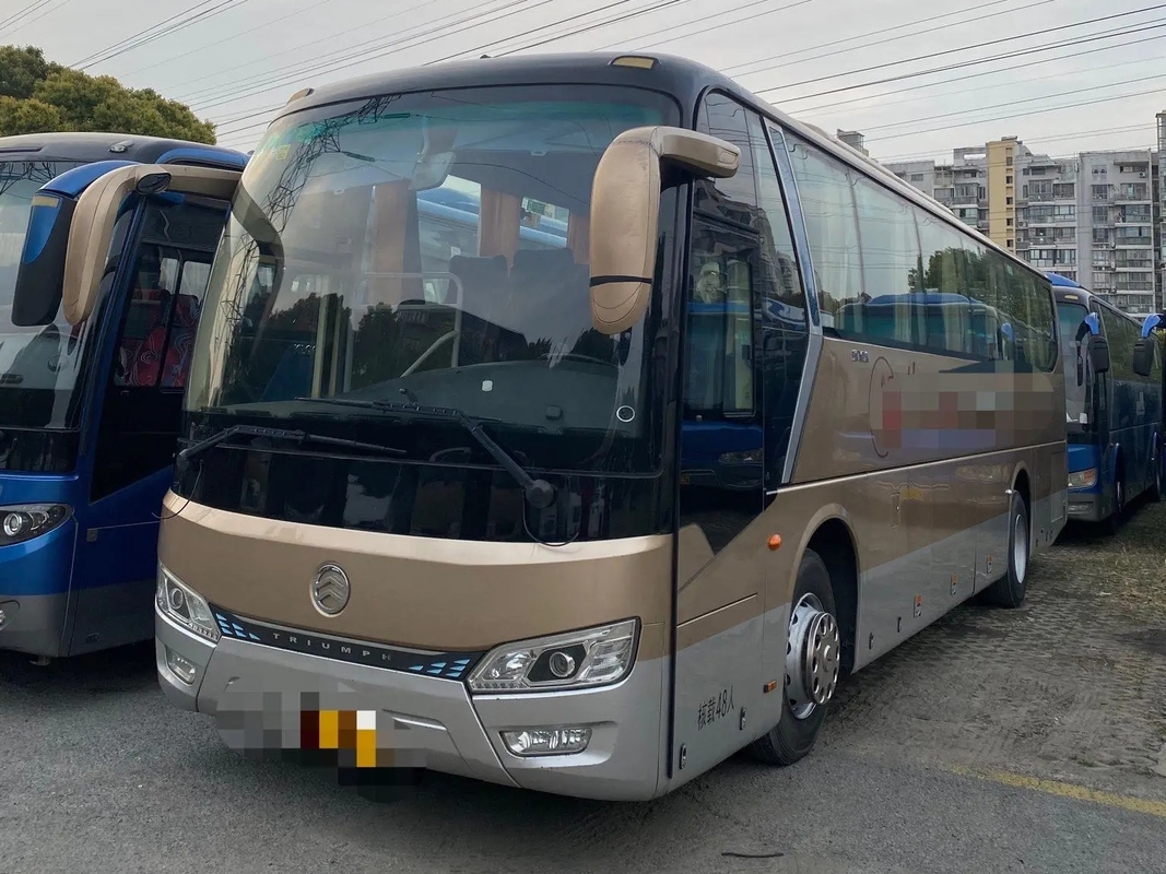 De gebruikte Nieuwe van de de Aandrijvings Gouden Draak XML6112 Weichai van de 48 Zetels 2de Hand van BusBus 90% Motor 100km/H