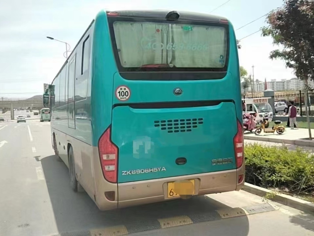 De gebruikte Motor traint Groene Kleur 36 van de de DeurAirconditioner van de Zetels de Middenpassagier van de Handyutong 2de Bus ZK6906