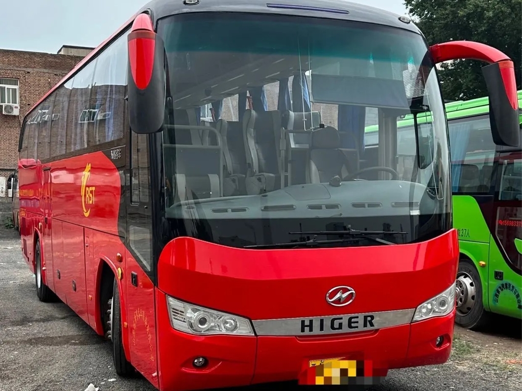 Gebruikte Commerciële Bus 49 Compartiment van de Zetelsbagage 2 Deuren die Venster met de Hand Hogere KLQ6112 verzegelen van a/c tweede