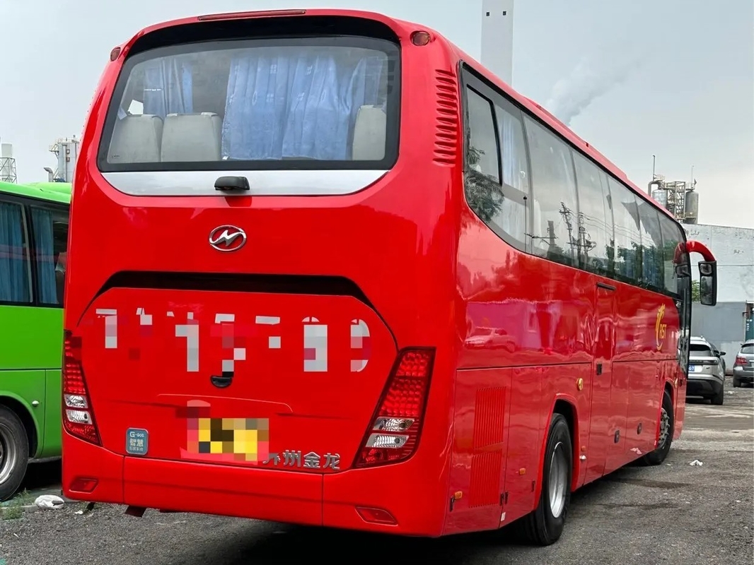 Gebruikte Commerciële Bus 49 Compartiment van de Zetelsbagage 2 Deuren die Venster met de Hand Hogere KLQ6112 verzegelen van a/c tweede