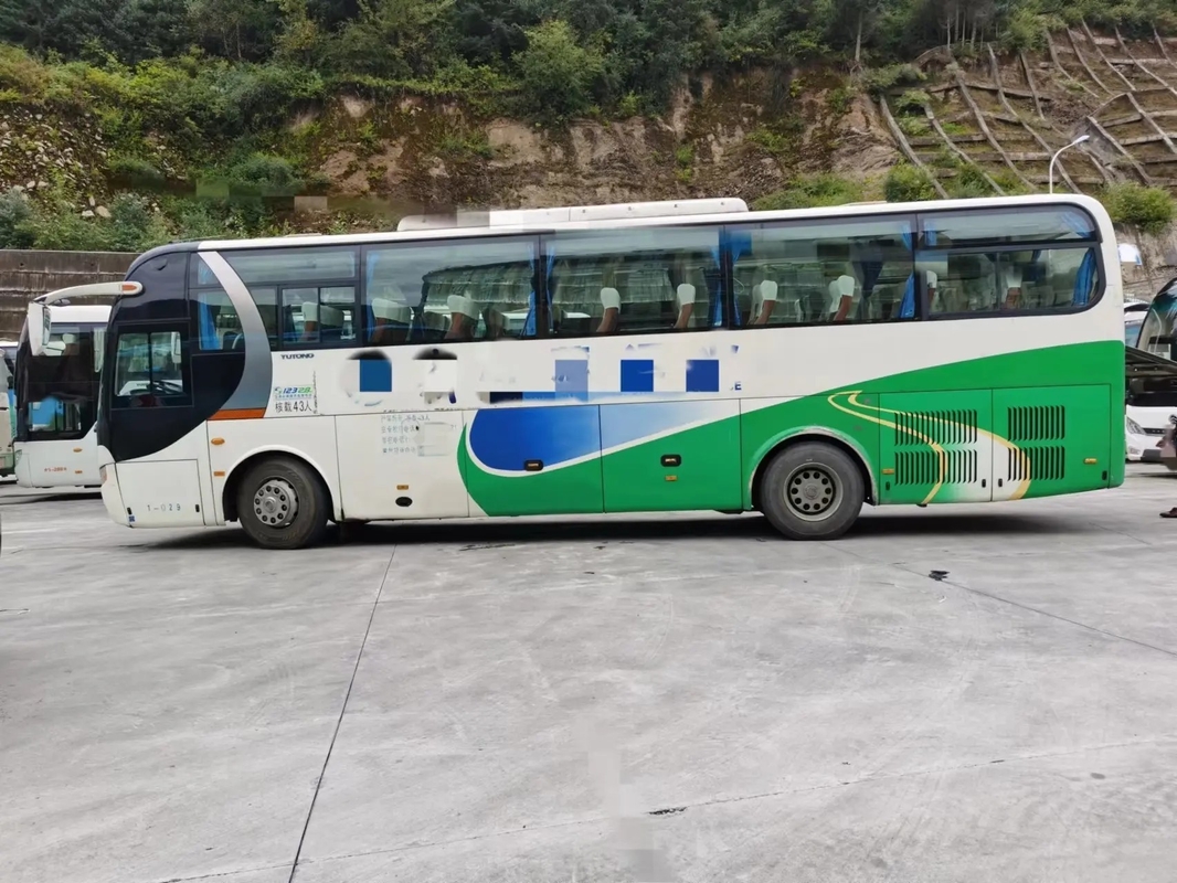 Gebruikte Busbus 43 Zetelseuro IV van de de Motor310hp tweede Hand van Yuchai van de Luchtkussenopschorting de Bus ZK6110 LHD/RHD van Yutong
