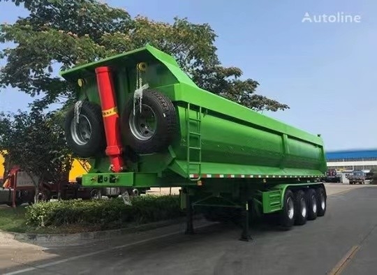 De gebruikte Semi Aanhangwagen van de Aanhangwagens Gloednieuwe die Stortplaats met 2/3/4 Assen in de Lading van China tot 60 Ton worden gemaakt