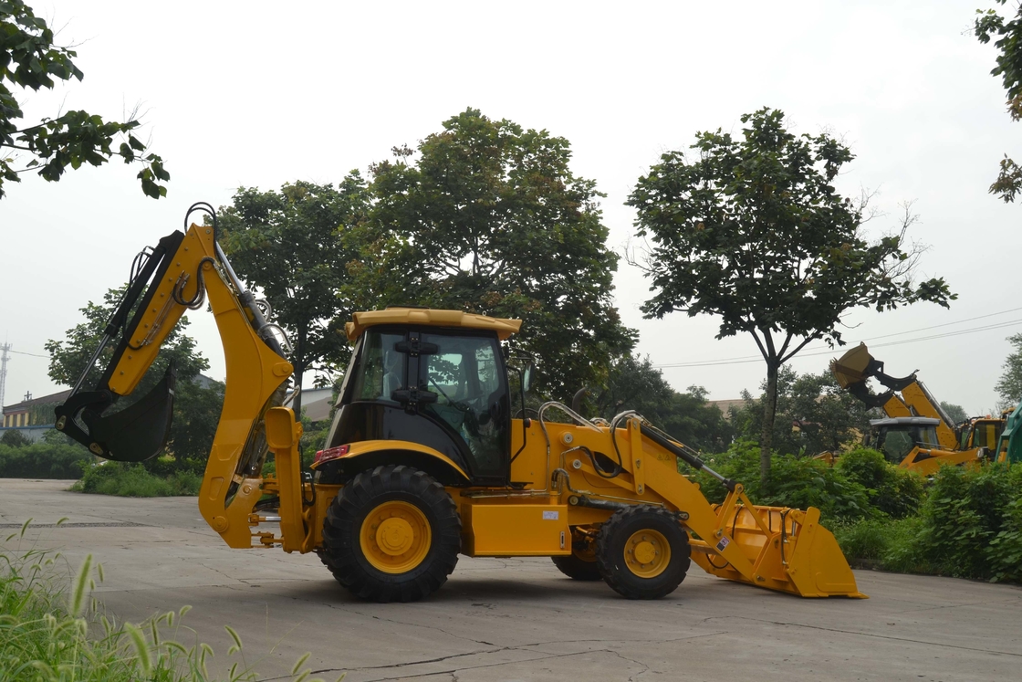 De gebruikte Internationale Vrachtwagens 8 Ton houden Gewichts Gloednieuwe Backhoe Motor 1.3m van Laderyuchai ³ in bedwang Ladercapaciteit