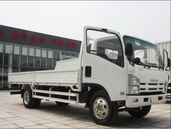 De gebruikte Lading van Lichte Vrachtwagensisuzu lorry truck multi leaf springs 10 Ton de Linker van de Aandrijvings Lichte Lading Vrachtwagen