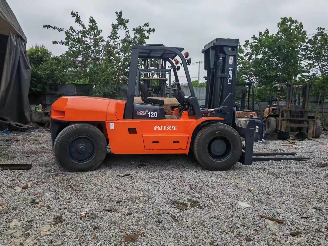 2de Handvrachtwagen 12 Geschatte Opheffende Capaciteit Gebruikte HELI Forklift Truck 5.7*2.4*3.2m Afmeting