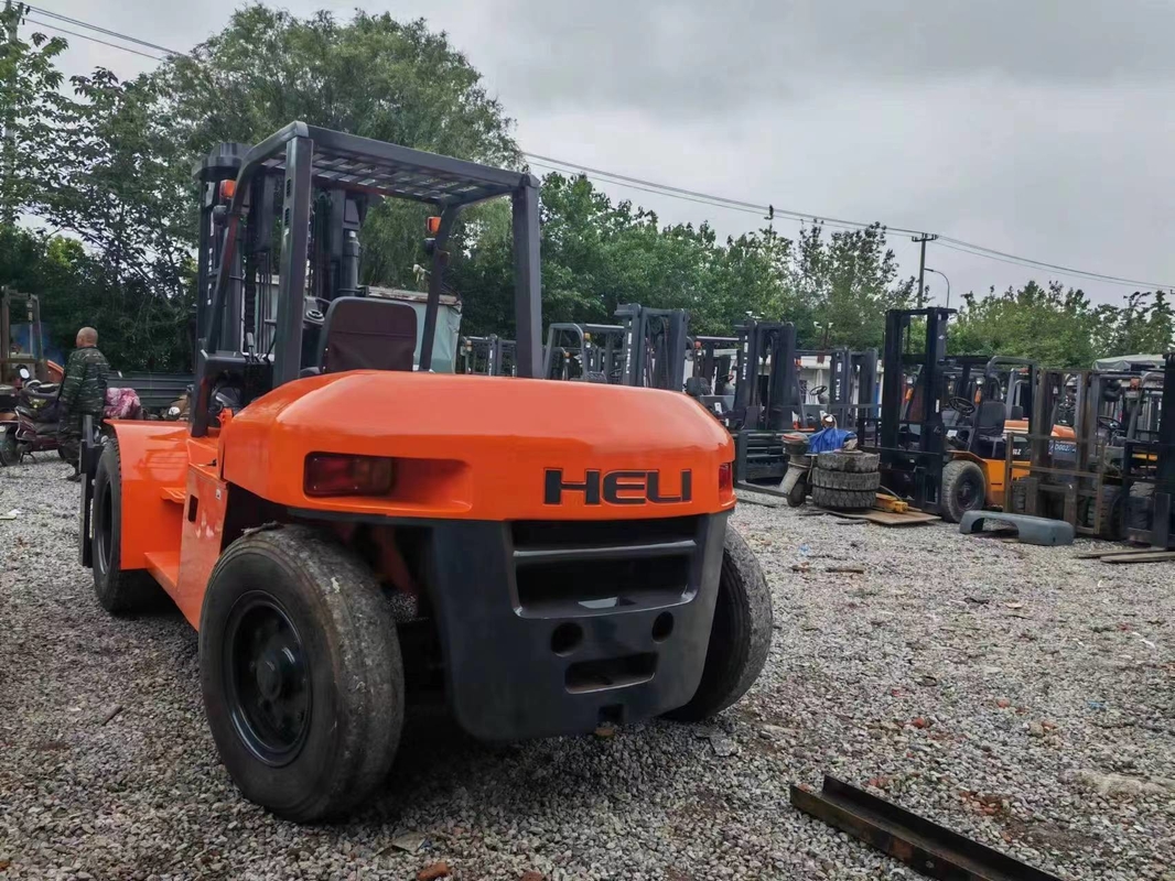 2de Handvrachtwagen 12 Geschatte Opheffende Capaciteit Gebruikte HELI Forklift Truck 5.7*2.4*3.2m Afmeting